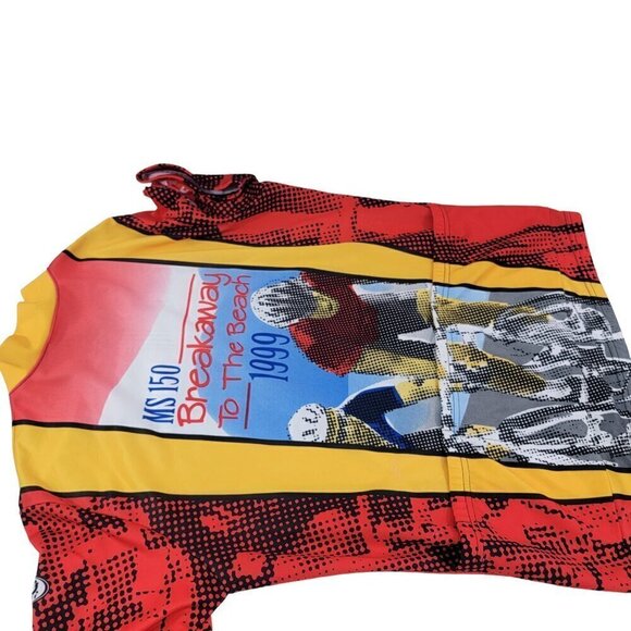 Revi Breakaway To The Beach MS 150 Men’s Cycling Jersey - Size Large - USA Made - Picture 6 of 16